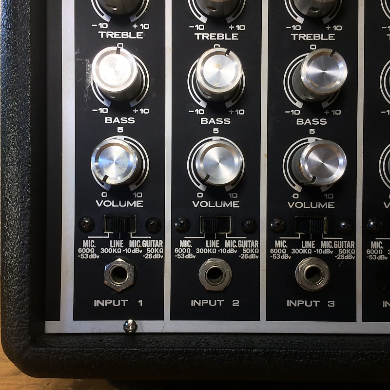 ELK PA-51 powered mixer/amp head with spring reverb. Quality