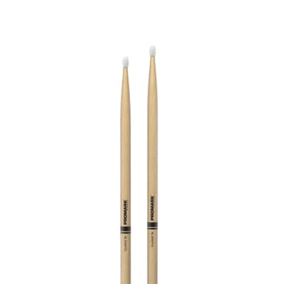 Pro-Mark TX7AN Hickory 7A Nylon Tip Drum Sticks (Pair) image 2