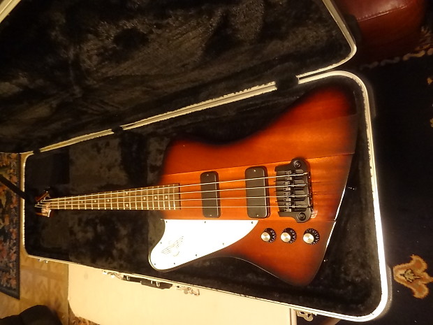 Left Handed Gibson Thunderbird 2013 Sunburst