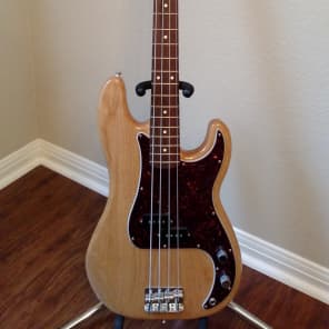 Fender FSR Standard Precision Bass MIM Special Edition Natural Ash Excellent! image 1