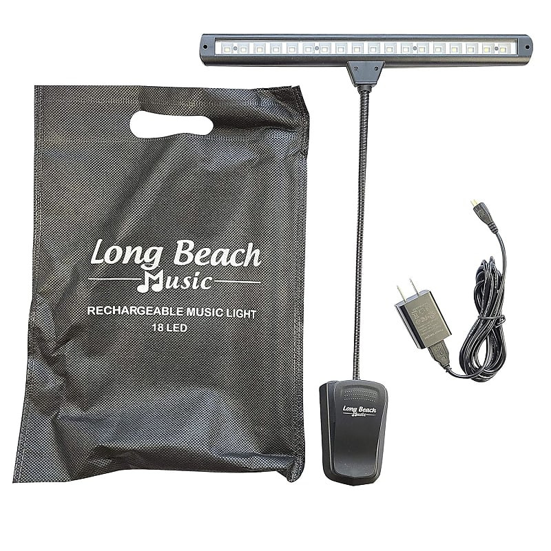 Rechargeable 14 Led Book Light, Clip On Bed Reading Light, Music Stand  Lamp, 3 Brightness & 2 Goosenecks Light Up 2 Full Pages. Perfect For  Bookworms