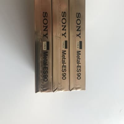 Sony Metal-ES 90 1986 Cassette Tapes (set of 3) image 2