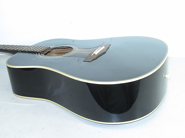 Ibanez PF-10BK Black Acoustic Guitar | Reverb
