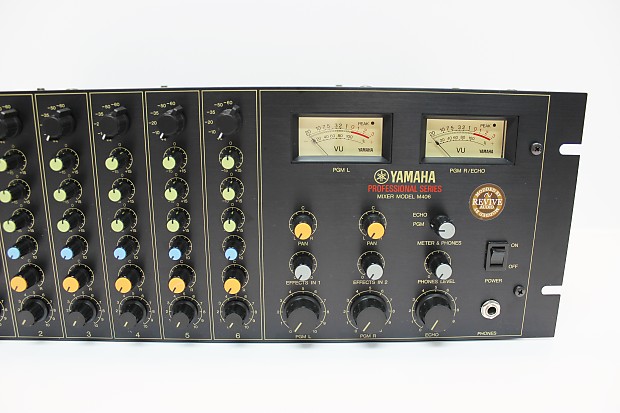 Revive Audio Modified: Yamaha M406, Transformer Coupled Revive Audio Modified: Yamaha M406, Transformer Coupled
