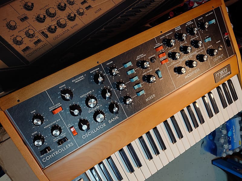 Moog Minimoog Model D Reissue 44-Key Monophonic Synthesizer (2017) HAND DELIVERY image 1