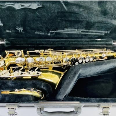 YAMAHA YAS-200AD ADVANTAGE ALTO SAXOPHONE - MINTY CONDITION W/ XTRAS YAS - 200AD 2010's - Brass Clear Lacquer image 17