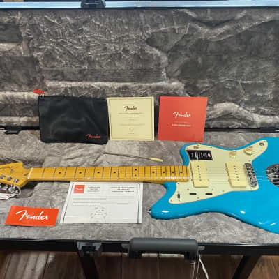 Fender American Professional II Jazzmaster MN Miami Blue #US22102573 7lbs, 15.2oz image 1