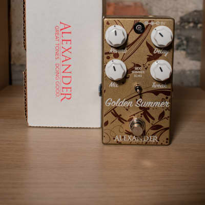 Alexander Pedals Golden Summer Reverb Pedal | Reverb Italia