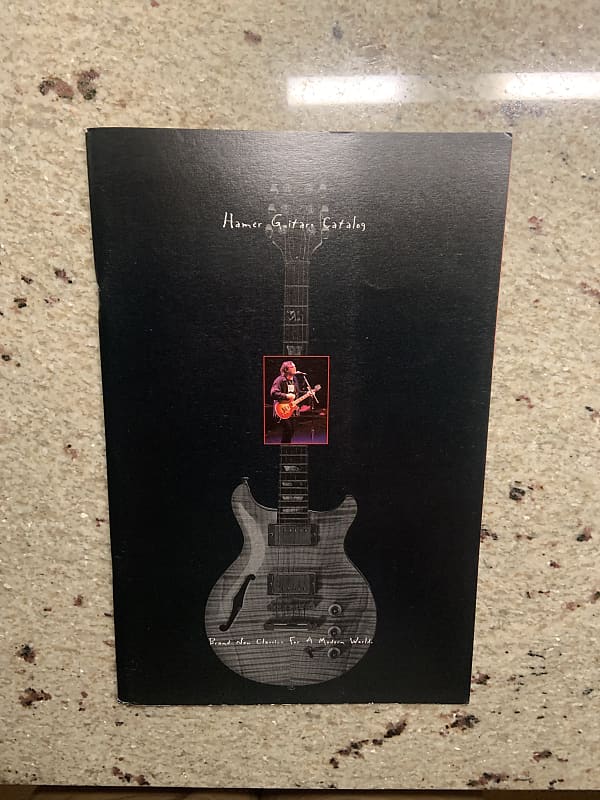 Vintage 1996 Hamer Guitars Catalog! Reverb