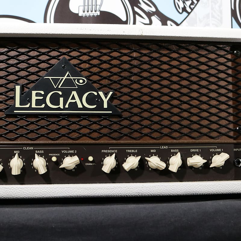 Carvin Legacy Model VL100 Steve Vai Signature 2-Channel 100-Watt Guitar Amp  Head