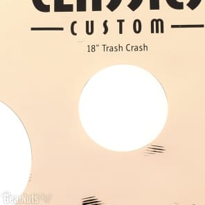 Meinl Cymbals 18 inch Classic Custom Trash Crash Cymbal image 3