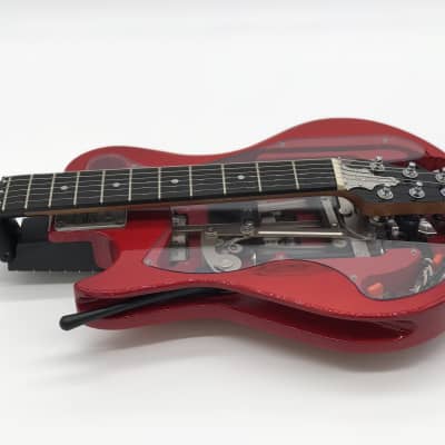 Travel Guitar Ciari Custom Shop -Gloss Cherry Sunburst image 4