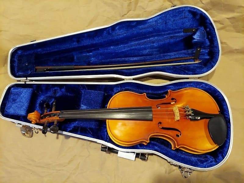 Seidel Stradivarius Copy sized 1/2 Violin, 1982. Germany. Very Good Condition image 1
