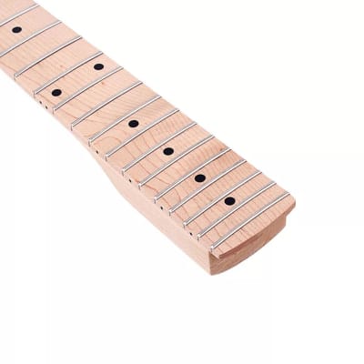 22 Fret Guitar Neck - Canadian Maple w/ 4x2 Headstock image 7