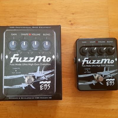 EBS FuzzMo Fuzz Mode Ultra High Gain Distortion Pedal for sale