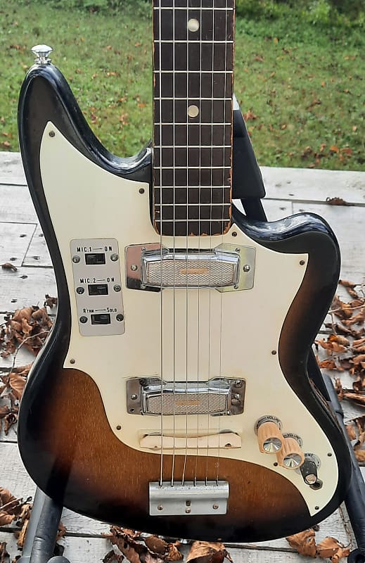 Super Rare Zen-On Prototype Guitar Japan 1960s image 1