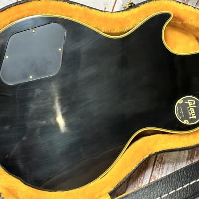 Gibson Custom Shop 1957 Les Paul Custom Reissue VOS Ebony New Unplayed Auth Dlr 8lb 14oz #092 image 13