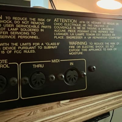 Yamaha REV 7 Digital Reverberator 1980s - Black image 4