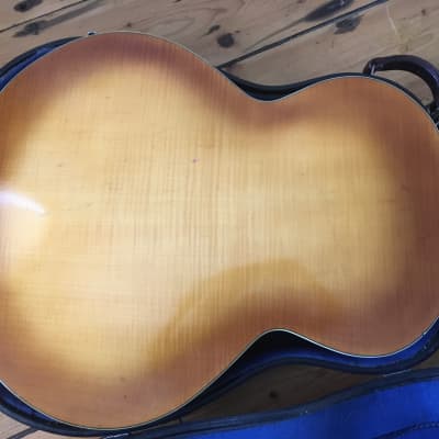 1940s Abbott Victor Burlington III Archtop Guitar - Made in England + Case Bild 7