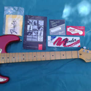 Fender Strat Plus 1997 Candy Apple Red image 9