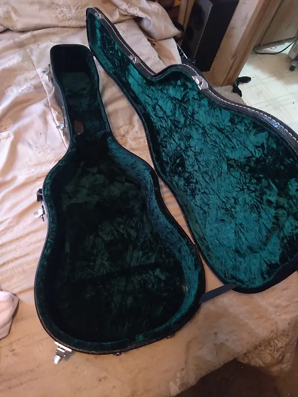 Alvarez Yairi Guitar Case 1970's Paisley Pleather Reverb