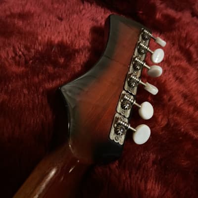 c.1965- Pleasant/Inter Mark MIJ Vintage Guitar Offset Body “Red Burst” image 9
