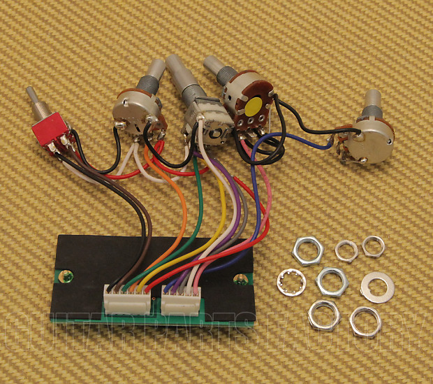 0079906000 Preamp Squier by Fender Deluxe Active Jazz Bass Reverb