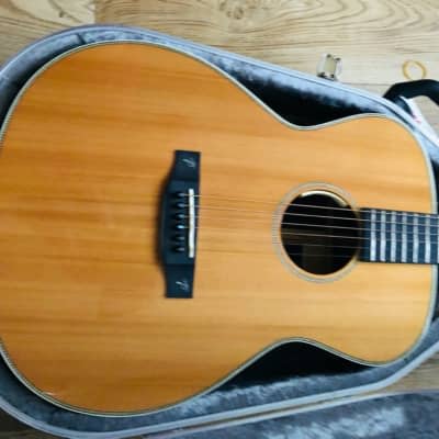 NOS Terry Pack OMRC Orchestra  acoustic guitar, solid rosewood /cedar, Free L.R.Baggs Anthem, image 3