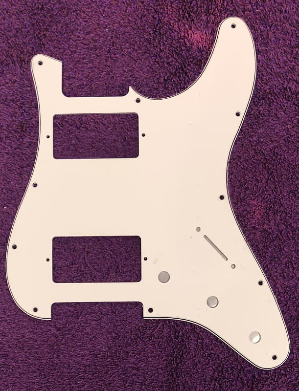 Warmoth Hybrid Telecaster Pickguard 2023 Parchment Reverb