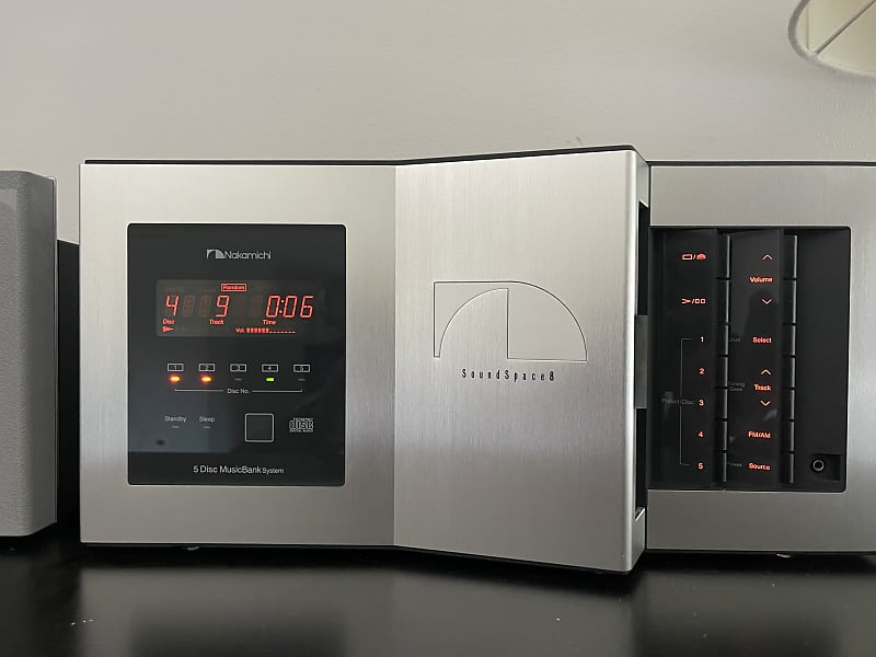 Nakamichi 「SoundSpace 8」5連奏CDチェンジャー、FM/AMラジオ