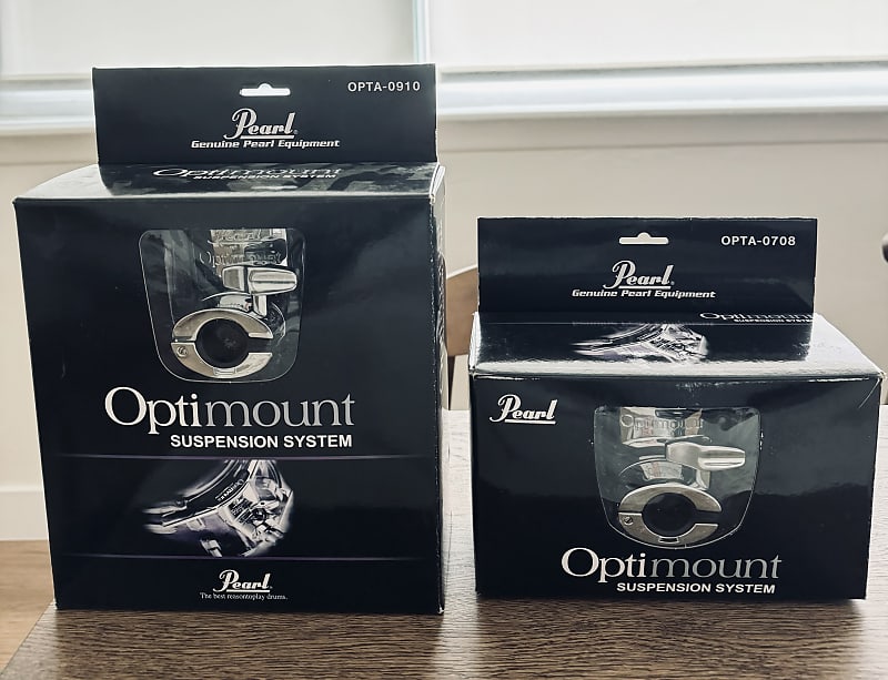 Pearl Aluminum Optimount For 7-8” and 9-10” Deep toms- Set of | Reverb