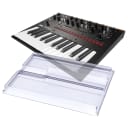 Korg Monologue Monophonic Analog Synthesizer - Black - Decksaver Kit
