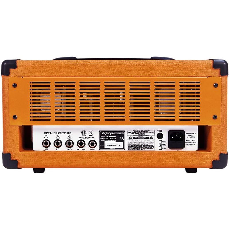 Orange Amplifiers OR Series OR15H 15W Compact Tube Guitar Amp | Reverb