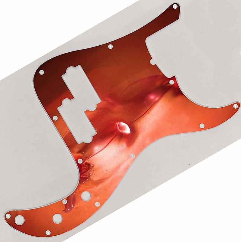 Graphical pickguard Fender Precision Bass (Pbass) Standard 13 Reverb