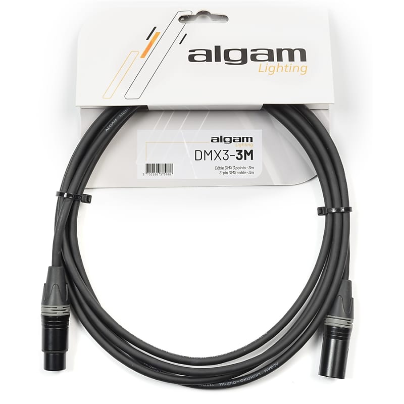 Algam Dmx3 3 M Cavo Dmx 3 Poli 3 Mt image 1