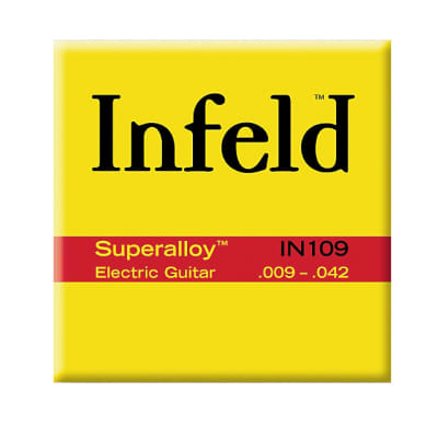 Thomastik-Infeld IN109 Infeld Superalloy Electric Guitar Strings - Light (.09 - .42)