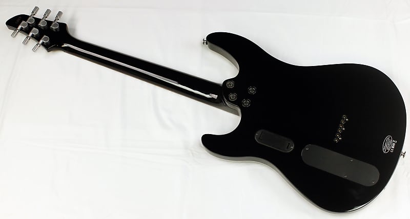2008 Yamaha RGX A2 Electric Guitar, Black, LED-lit volume