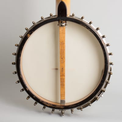 Fairbanks/Vega  Whyte Laydie Style R Conversion 5 String Banjo (1920), ser. #44339, tweed hard shell case. image 4