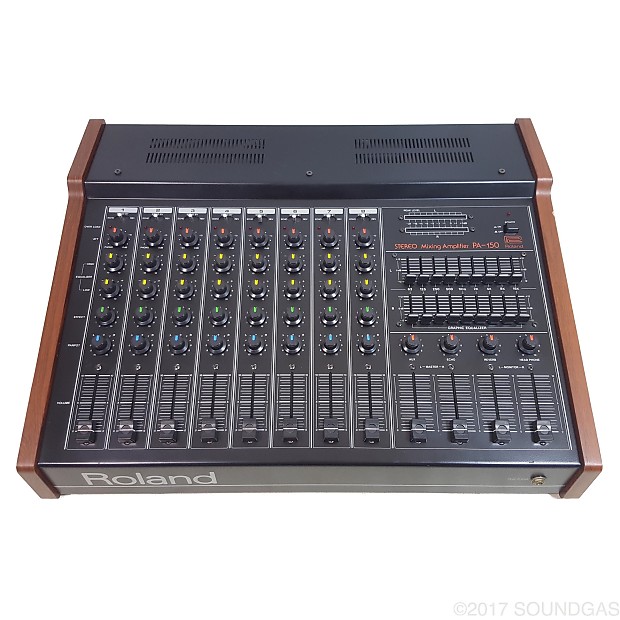 Roland PA-150 アナログミキサー スプリングリバーブ内蔵　137 Roland PA-150 Stereo Mixer with Spring Reverb | Reverb Canada