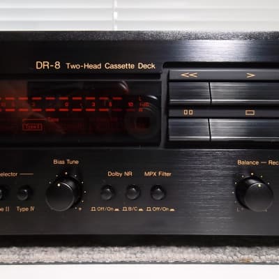 2002 Nakamichi DR-8 Stereo Cassette Deck New Belts & Serviced 06-2022 Excellent Condition #250 image 4
