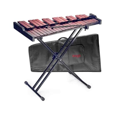 Stagg  XYLO-SET 37 Desktop 37-Key Xylophone Set w/Gig Bag, Stand & Pair of Mallet image 2