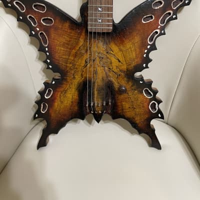 Collectible Custom Made Rick Kelly Butterfly Guitar image 7
