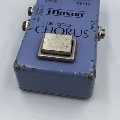 Maxon CS-505 Chorus '80s Original MIJ Guitar Effect Pedal Made in 