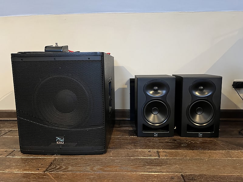 Kali Audio LP6 and WS12 Sub Woofer Package Reverb