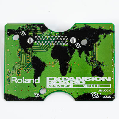 Roland SR-JV80-05 World Expansion Board JV XP XV 1080 2080 3080 5080