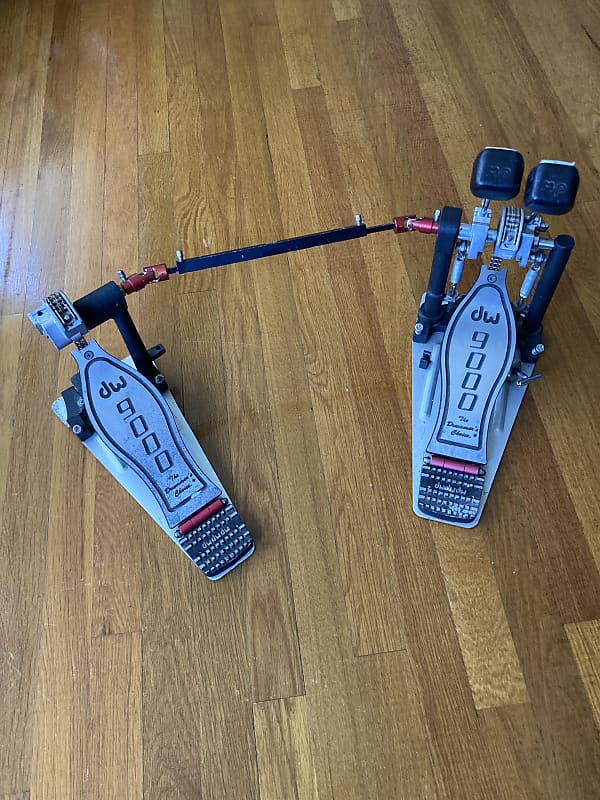 DW 9000 Double Bass drum kick pedal Reverb