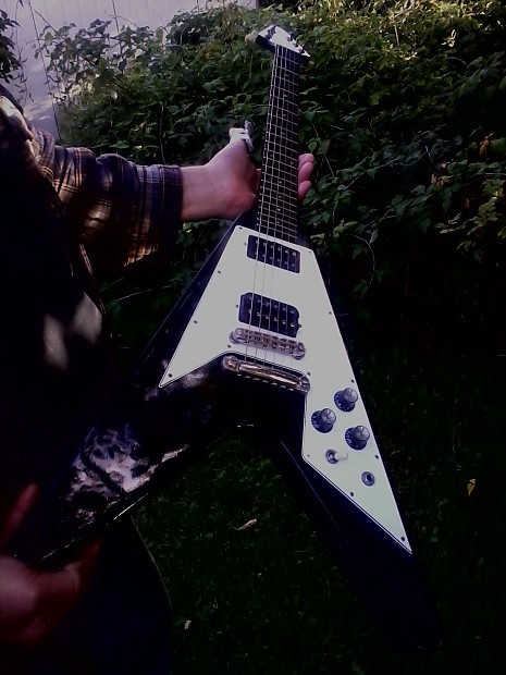 '93 Gibson Flying V 496 & 500T Pups image 1