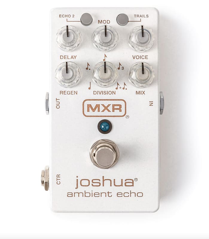 MXR M309 Joshua Ambient Echo delay pedal 2024- White. New! image 1