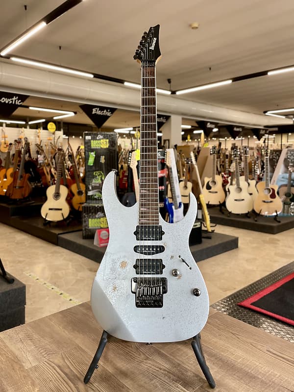 Ibanez RG570 PRESTIGE METALLIC SILVER | Reverb