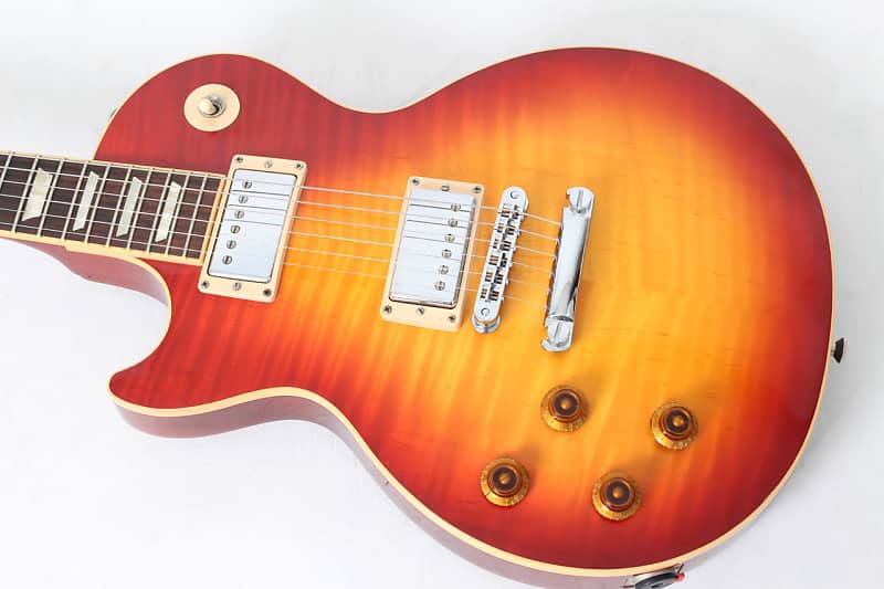 2009 Gibson Les Paul Standard Plus Top Left Handed Heritage Cherry Sunburst w/case image 1